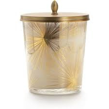 Illume Gilded Amberleaf Large Glass Harlow Jar