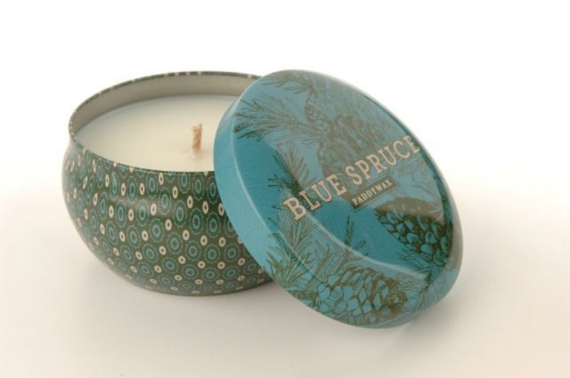 Paddy Wax Winter Garden Collection - Blue Spruce Tin