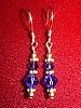 "Purple Velvet" Swarovski Earrings