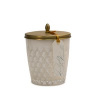 Illume Twilight Vanilla Quilted Glass Jar Candle Limited Edition
