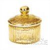 Gold Mercury Glass Trinket Box