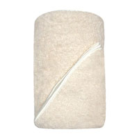 Bumkins Organic Cotton Hooded Towel Set - Natural Satin