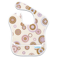 Bumkins Super Bib - Rose Circles