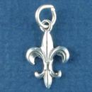 Fleur de Lis Sterling Silver Charm