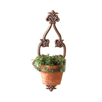 Fleur de lis Wall Plant Holder