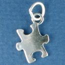 Sterling Silver Puzzle Piece Charm