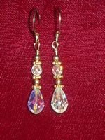 Swarovski Crystal Teardrop Earrings