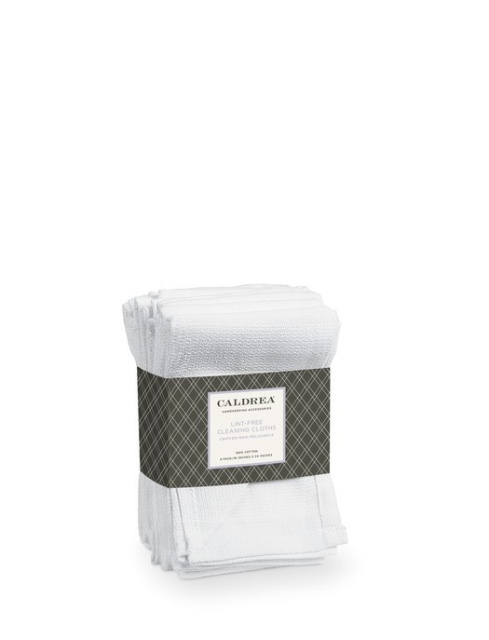 Caldrea Lint Free Cleaning Cloths - 6 Pack