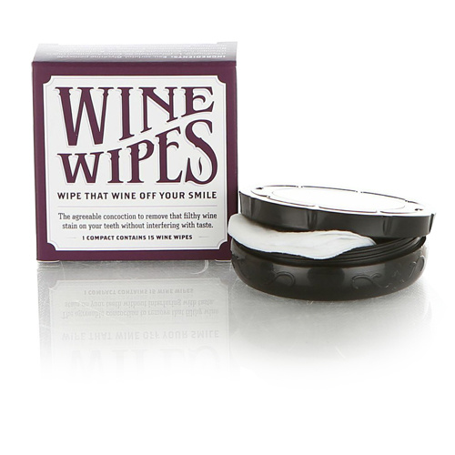 Wine Wipes - Wine Stain Removers for your Teeth