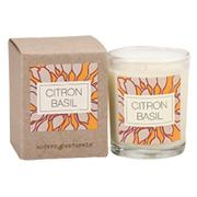 Illume Citron Basil Modern Natural Mini Boxed Glass Candle