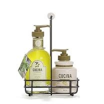 Cucina Coriander Olive Hand Care Duo with Decorative Caddy