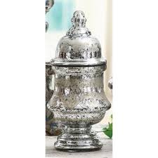 Mercury Glass 8" Urn