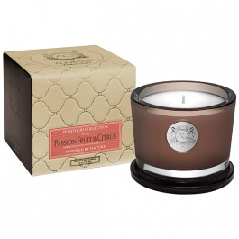 Aquiesse Portfolio Classic ~ Passion Fruit & Citrus Small Boxed Candle