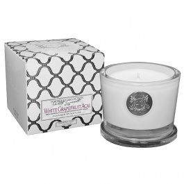 Aquiesse White Currents ~  White Grapefruit Acai Small Boxed Candle