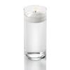 3" Floating Candle w/ Cylinder Vase - Centerpiece