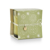 Illume Balsam & Cedar Holiday Wrapped Candle with Charm 