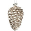 5.5 " Antique Silver Pinecone Ornament