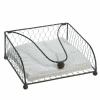 Square Chicken Wire Napkin Holder